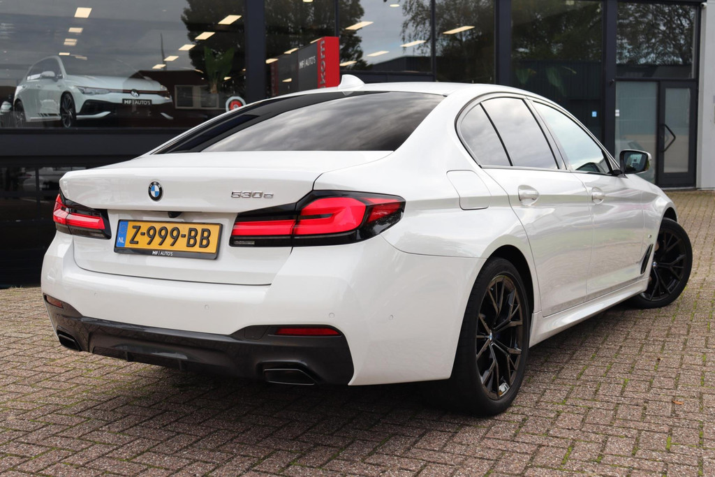 BMW 5 Serie 530e M Sport Shadow|Led|Navi|360|Carplay|Stuur & stoelverwarming 38795085-2.jpg | MF Auto's