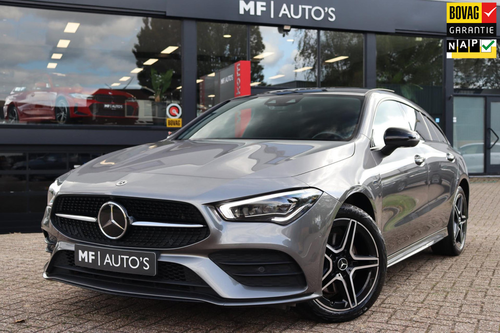 Mercedes-Benz CLA-Klasse Shooting Brake 250e AMG Night|Pano|Sfeer|Mulibeam|360°|ACC|Memory 40239131-0.jpg | MF Auto's