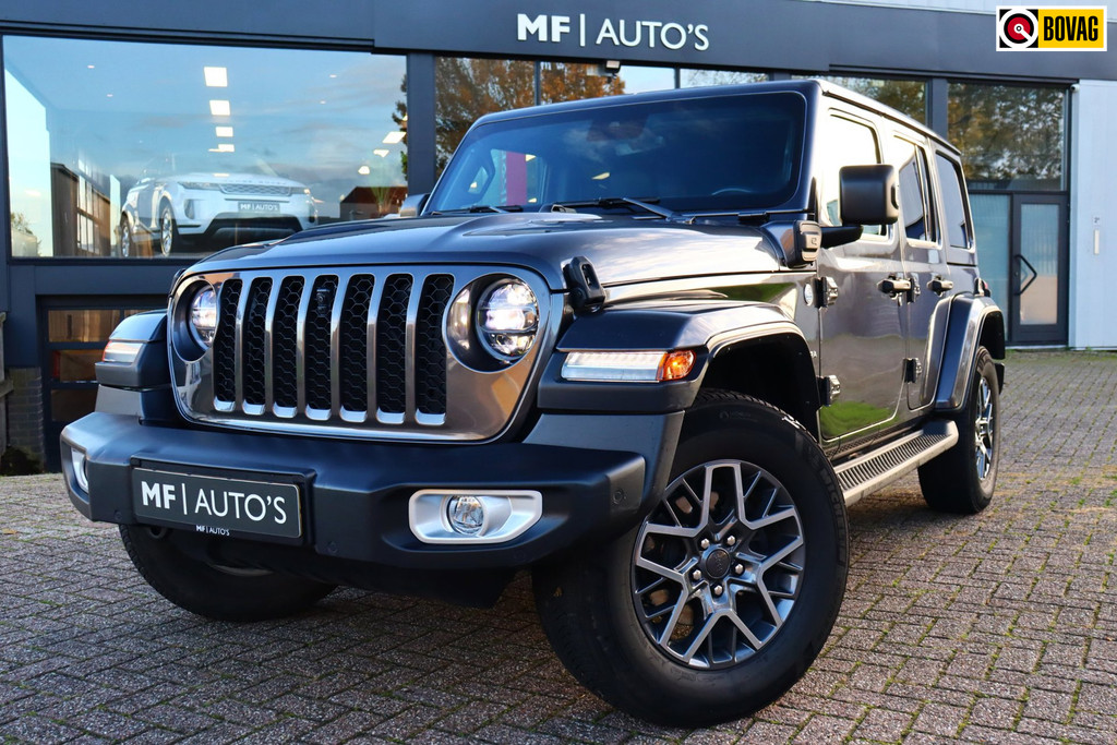 Jeep Wrangler Unlimited 4xe 380 Sahara|Leder|360|ACC|Stuur & stoelverwarming|Led 52850072-0.jpg | MF Auto's
