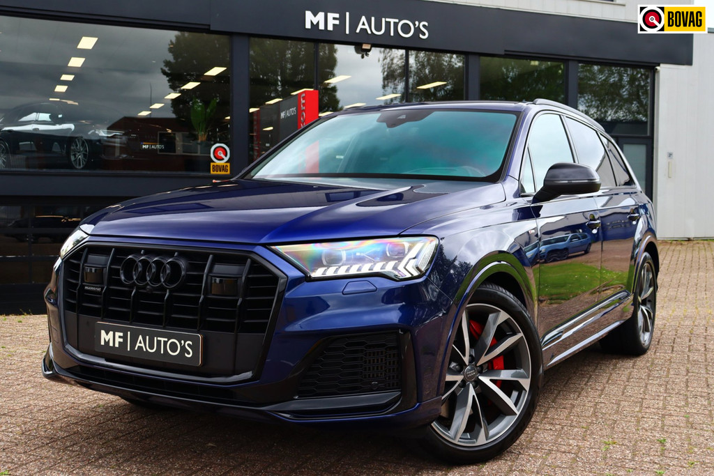 Audi Q7 60 TFSI e Quattro Competition S-line|Luchtvering|Laser|ACC|HUD|Sfeer|Bose|Trekhaak 54412929-0.jpg | MF Auto's