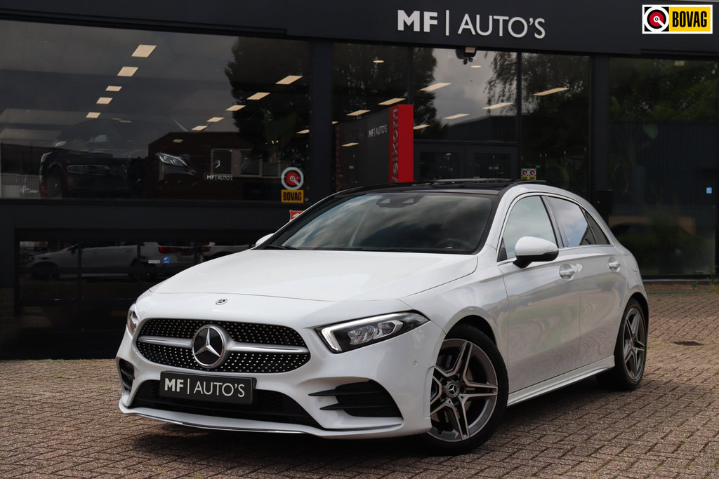 Mercedes-Benz A-Klasse 220 4MATIC Premium AMG 190PK|Pano|HUD|Sfeer|Camera|LED 54842224-0.jpg | MF Auto's